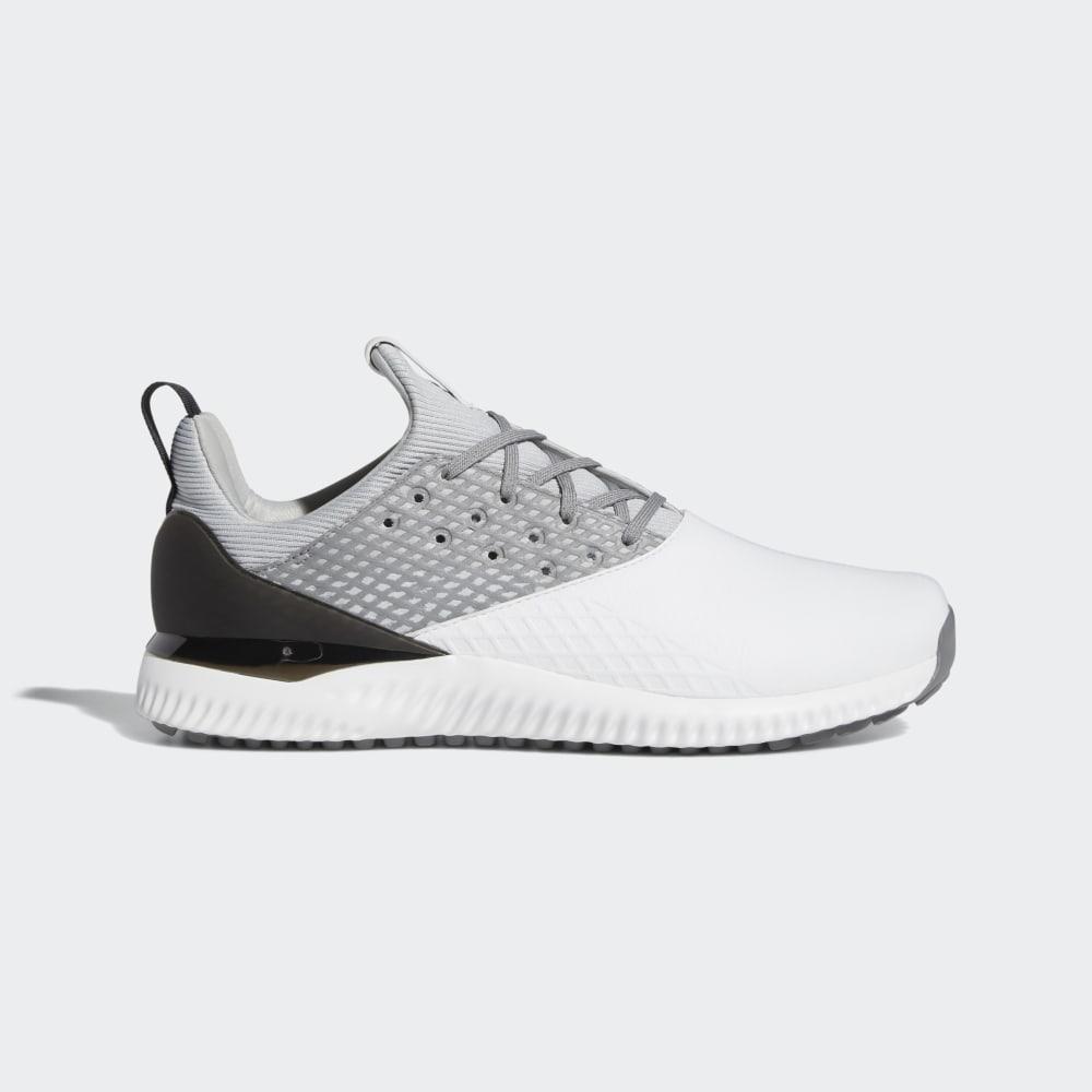 Pantofi Golf Adidas Adicross Bounce 2.0 Barbati Romania - Albi/Argintii Metal/Gri F35409